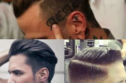 散发出英式优雅魅力型男的时髦大背头