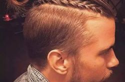 男人也能玩点儿浪 来梳起你霸气的麻花辫