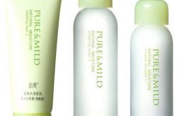 泊美产品简介,泊美植物水润系列的鲜纯珍萃柔润洁面膏