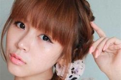 齐刘海卷发怎么样盘发,齐刘海卷发怎么用盘发器