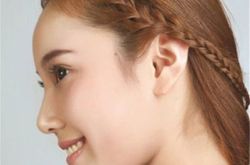 简单自然的侧麻花辫 轻熟法式侧麻花辫