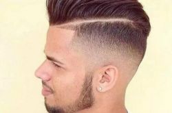 一道杠发型 那条风骚的发际线就是你的时尚态度