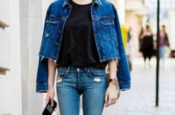 牛仔外套配什么裤子 牛仔外套搭配图片