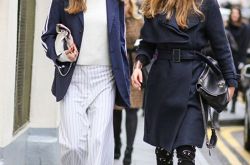 高领毛衣配什么外套 高领毛衣搭配外套图片