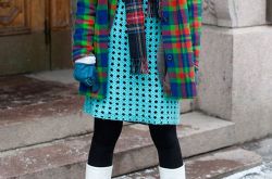 格子外套毛衣搭配技巧 格子外套时尚搭配技巧