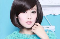 波波头发型 齐脖短发发型长发发型lob发型齐肩卷发发型