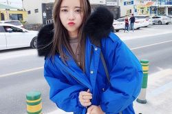 翻领加厚外套兔毛领 宽松连帽中长款棉衣纯色外套棉袄连帽宽松加绒翻领麂皮绒大衣中长款毛呢外套绑带中长款大衣