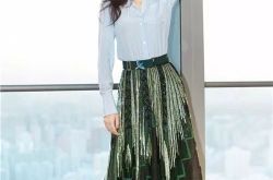 女神都爱衬衫搭裙子 衬衫搭配短裙衬衫搭配百褶裙衬衫搭配印花裙衬衫搭配铅笔裙衬衫搭配吊带裙