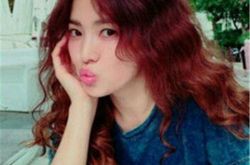 明星示范泡面头