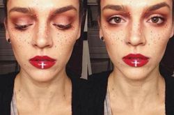 雀斑妆需要的工具 日系雀斑妆教程