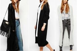 长款针织开衫怎么穿出完美线条 开衫怎么搭配显高挑长款开衫怎么穿出女人味撞色拼接开衫如何搭清新文艺衬衫式开衫如何搭配