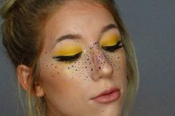 雀斑妆为什么流行 雀斑妆图片