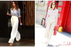 白色阔腿裤介绍 西装裤介绍 BF风白色牛仔裤介绍