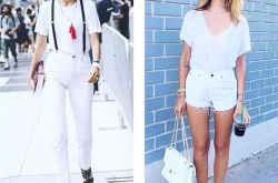 白T恤与阔脚裤如何搭配？ 白T恤与田径裤如何搭配？白T恤与半身纱裙如何搭配？白T恤与半透连衣裙如何搭配？白T恤与抹胸如何搭配？