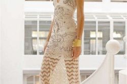 高腰蕾丝裙怎么让你更知性 最适合小胸的蕾丝裙是哪种V领无袖蕾丝连衣裙怎么穿比较好网纱拼接的V字蕾丝裙好看吗哪种蕾丝裙更适合小胸姑娘