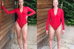 修图已经过时 Chessie King秀出真实肉照