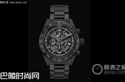 泰格豪雅推出全新Carrera Heuer-01全黑哑光陶瓷腕表