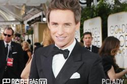 名人大使埃迪·雷德梅尼佩戴欧米茄超霸系列专业“月球表”出席第74届金球奖