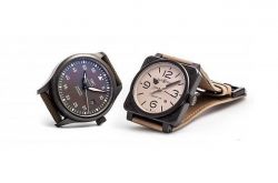军风陶瓷大三针 BELL&ROSS BR03-92 vs IWC马克十八