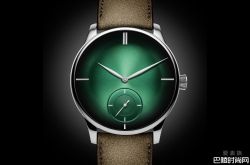 绿的纯粹——全新亨利慕时冒险者系列小秒针XL Purity宇宙绿腕表