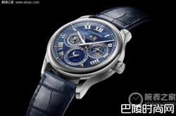 萧邦推出950铂金L.U.C Lunar One万年历月相限量腕表