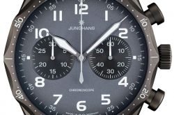 2017巴塞尔新品丨荣汉斯推出大师系列新款 DLC 涂层飞行员腕表