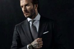 贝克汉姆成为瑞士帝舵表代言人