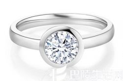 两克拉白金戒指多少钱