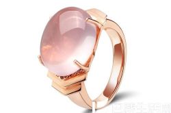 芙蓉石戒指,芙蓉石戒指买多少钱的好,芙蓉石戒指设计,芙蓉石戒指18k金,玫瑰金,千足金