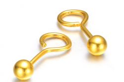 周大生黄金耳钉怎么样好不好,周大生999千足金耳钉官网价格款式图片,周大生黄金耳钉专区-佐卡伊珠宝百科