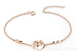 周大福玫瑰金手链大全,周大福玫瑰金手链推荐