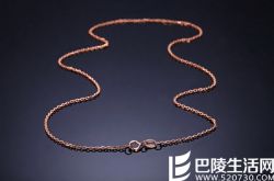 彩金项链价格  彩金项链多少钱