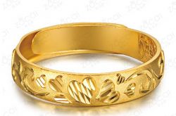 黄金戒指女款式热卖,挑选黄金戒指女款推荐