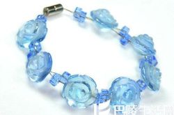 蓝水晶手链选购须知 蓝水晶手链作用、真假鉴别、网上购买