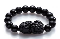 黑玛瑙貔貅手链价格  黑玛瑙貔貅手链价格和图片