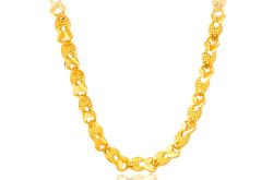 周大福女士黄金项链有哪些款式  周大福女士黄金项链图片