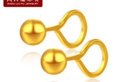 周六福耳钉图片  周六福耳环图片及价格