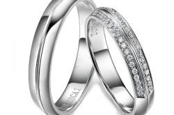 铂金情侣戒指图片 铂金情侣戒指图片及价格