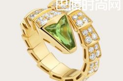 宝格丽蛇形戒指