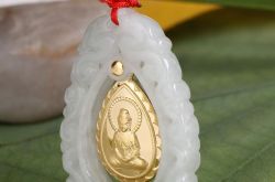 金镶玉观音吊坠图片 金镶玉观音吊坠图片及价格