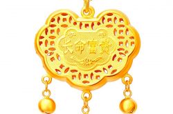 周大福婴儿长命锁图片 周大福婴儿长命锁图片及价格