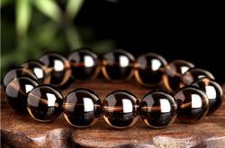 茶水晶手链价格  茶水晶手链多少钱