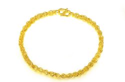 黄金女士手链款式热卖  2014年新款黄金女士手链及价格推荐