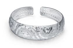 满天星银手镯价格   满天星银手镯多少钱