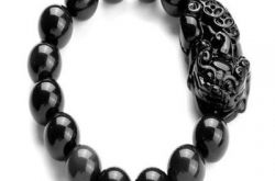 黑曜石貔貅手链的佩戴方法 黑曜石貔貅手链怎么戴