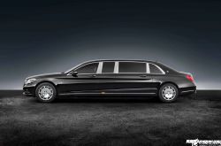 Mercedes-Maybach发布S 600 Guard 防弹版豪华轿车