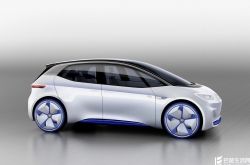 巴黎车展大众首款纯电动概念车I.D.Concept