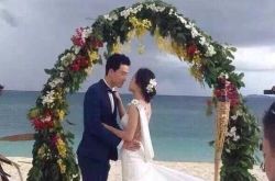 刘翔吴莎低调结婚 二人结婚照首曝光