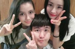 张大大杨幂Baby合影  杨颖整容前照片曝光被批好丑