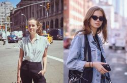 超模街拍也性感 没有T台的厌世脸